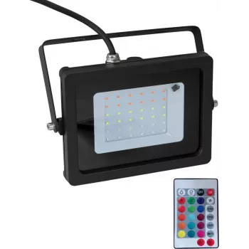 LED-välgvalgusti EUROLITE FL-30 SMD RGB 30W IP65 – välitingimustesse RGB-prožektor 30 W