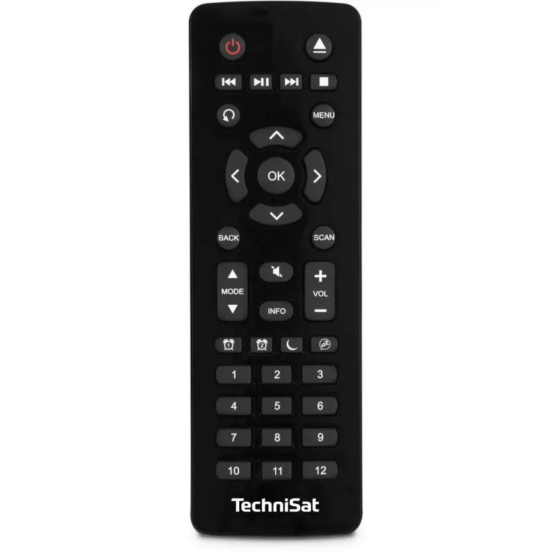 Kaasaskantav raadio TECHNISAT Multyradio 4.0 SE must/valge Bluetoothi ja USB-ga