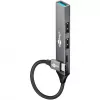 Goobay Slim 4-Port USB-Hub, USB-C™ USB-C™/USB-A, USB 3.2 (74459)