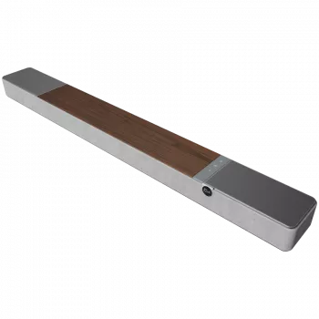 Heliriba kõlar KLIPSCH 1073541 — 3.1.2 kanalit, 100 W RMS, sisseehitatud bassikõlar, Hall/Pähkel