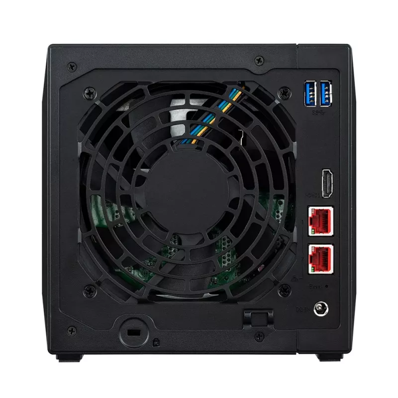 Asustor AS5404T NAS/võrgusalvesti Intel® Celeron® N5105 4 GB DDR4 0 TB ADM Must