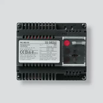 Siedle NG 402-03 - must - Siedle - 0 - 40 °C - CE - 107 mm - 60 mm (200033590-00)