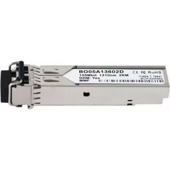 EFB Elektronik BlueOptics SFP-moodul 100BASE-FX MM 1310nm 2km LC-Duplex DDM 0°C/+70°C - Transiiver - Kiudoptiline (LWL)