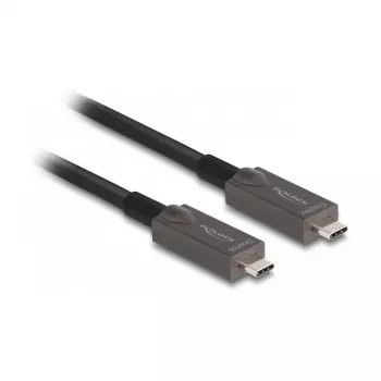Video-kaabli adapter DeLOCK 84146 5m USB USB-C Must