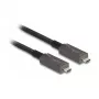 Video-kaabli adapter DeLOCK 84146 5m USB USB-C Must