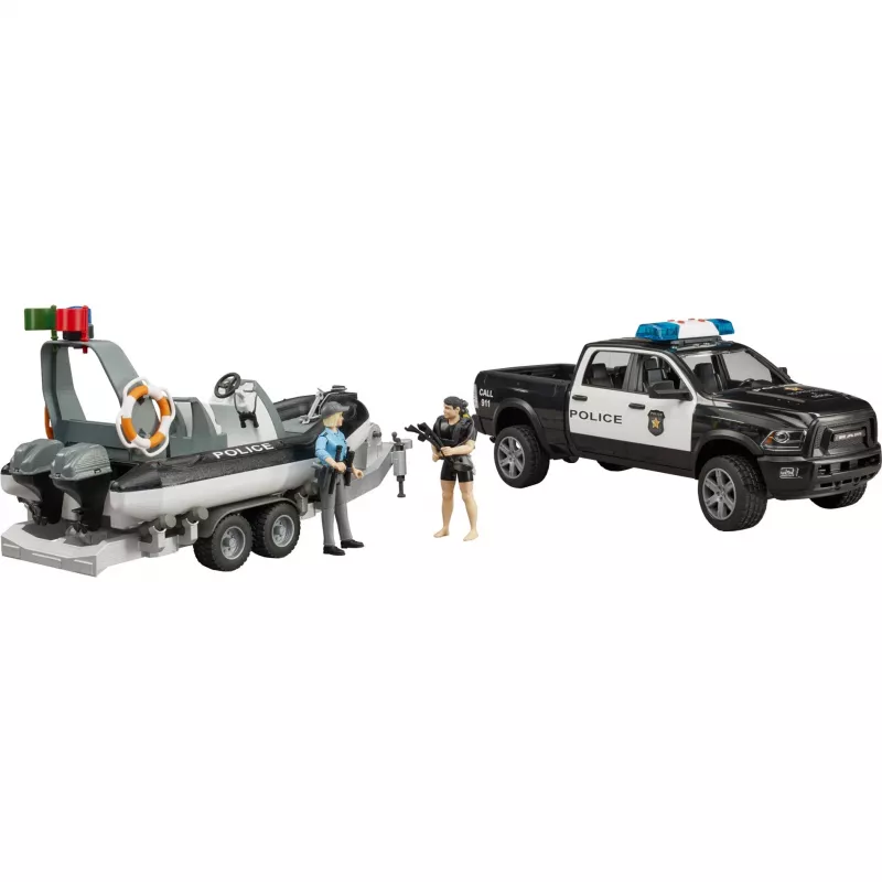 Dodge RAM 2500 politseipikap paadiga