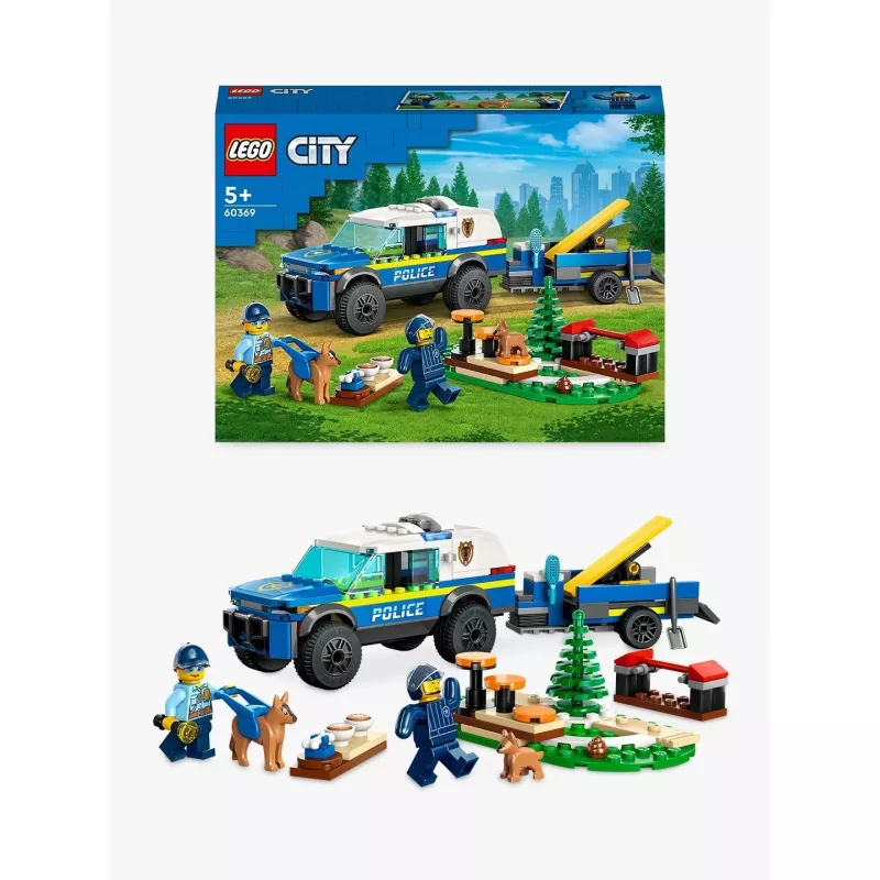 LEGO Mobile Police Dog Training set with Police Dog and Training Equipment