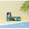 Kaitseümbris iKins Samsung Galaxy Note 20 jaoks — Aqua Agate disain