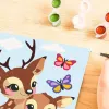 Värvi-numbrite-järgi komplekt Ravensburger CreArt Happy Deer — nummerdatud lõuendimaalimiskomplekt
