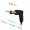 Toiteadapter/inverter Akyga AK-ND-04 sülearvutitele, siseruumides kasutamiseks 90 W, sisend 100–250 V, must
