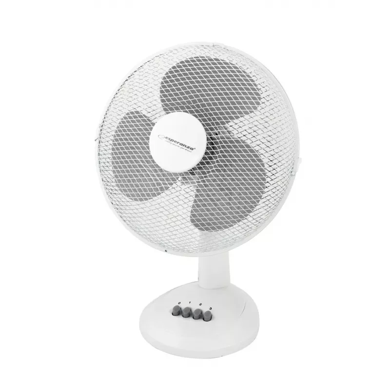Esperanza EHF003WE, 12'' lauaventilaator, valge ja hall