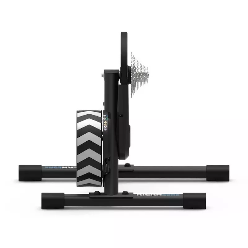 Nutitreener Wahoo KICKR CORE 2 — magnetiline rattatreener, rihmülekanne, max 1800 W, ühildub 11-käiguliste kassettidega, Bluetooth/Wi‑Fi/ANT+