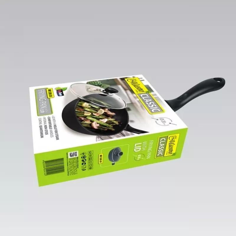 Maestro MR-1205-28 praepann kaanega, 28 cm, must