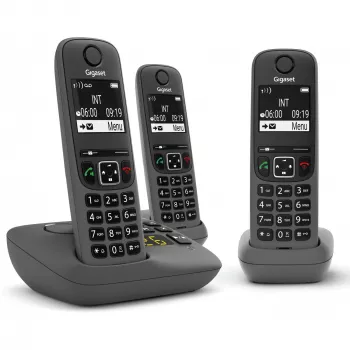 Analoog/DECT-telefon Gigaset AE690A Caller ID juhtmevaba 3 telefonitoruga