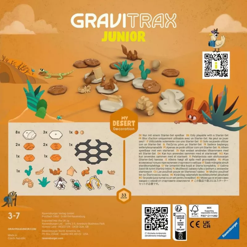 Gravitrax Junior kõrbekomplekt