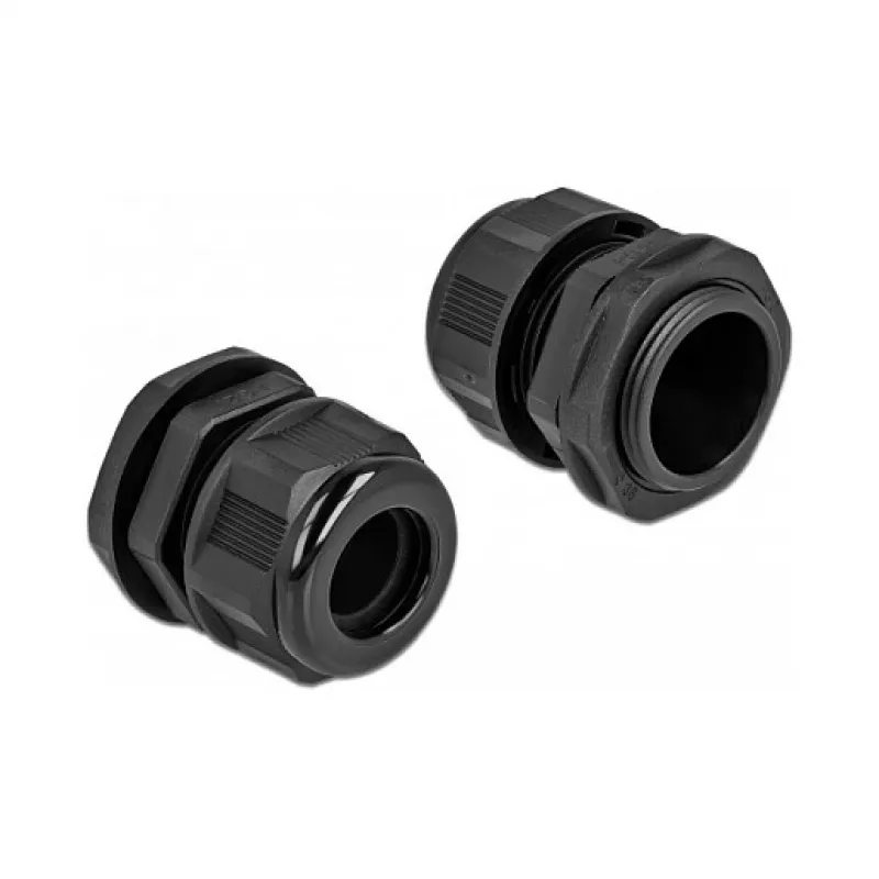 Kaablitihend DeLOCK 60367 Must Plastik 2 tk