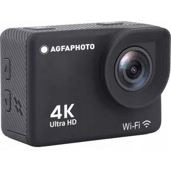 AgfaPhoto Action Cam 4K, veekindel, Wi-Fi, aegluubis/ajavõte (AC9000BK)