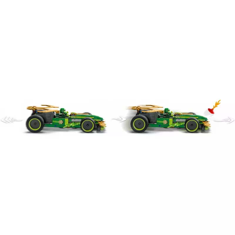 LEGO ehituskomplekt NINJAGO Lloyd's Action Speedster 71828, 181 osa, 2 minifiguuri, vanus 7+