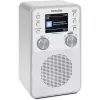 Digiraadio TECHNISAT DigitRadio 317 Valge — FM- ja DAB+-vastuvõtt, kompaktne lauaraadio disain