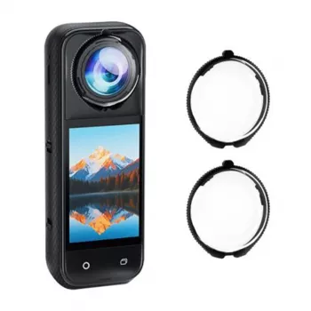 Objektiivi varjuk Puluz PU749T Insta360 X5 kaamerale — päikesevarju tarvik