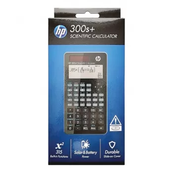 HP scientific kalkulaator HP 300SPLUS/INT BX, 315 funktsiooni, 155x84x20mm, must
