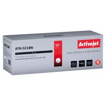 Activejet ATM-321BN tooner (asendus Konica Minolta TN321K-le; Supreme; 27.000 lehekülge; must)