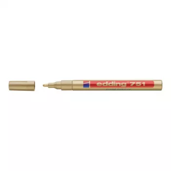 Edding 751 kuldne marker kuldne valge 1 mm
