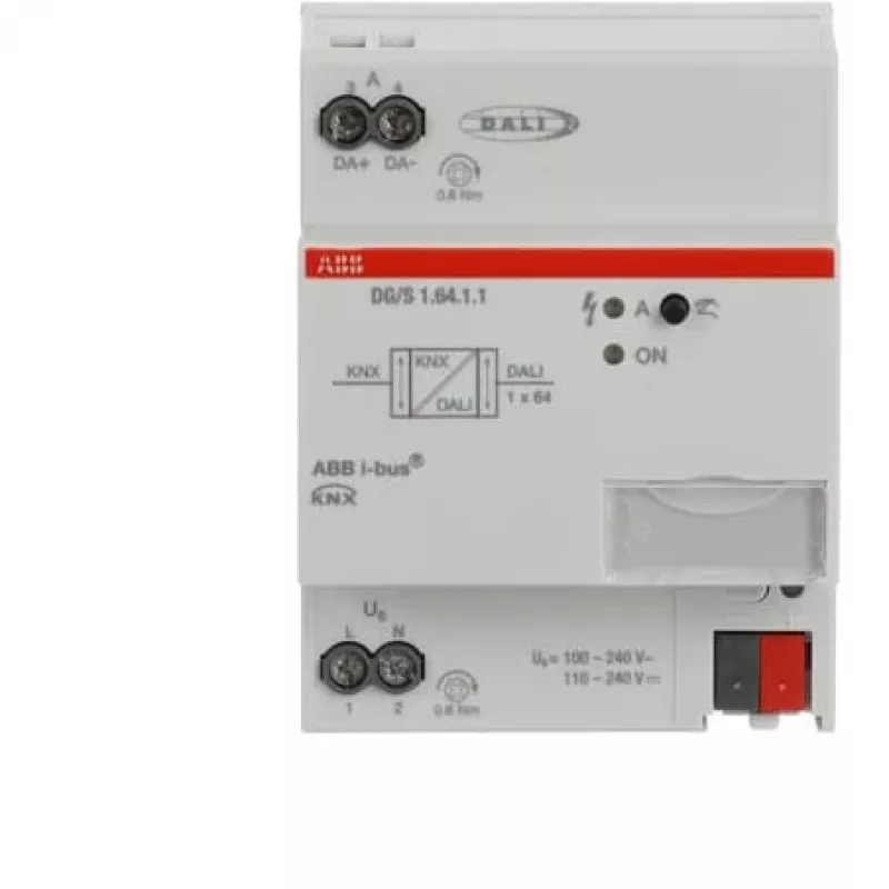 Lüüs/kontroller ABB 2CDG110198R0011, IP20, 264 V sisend, 70×63,5×90 mm, hall