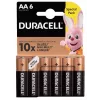 Patareipakend Duracell Basic AA / LR6 — 6 tk (leelispatarei)