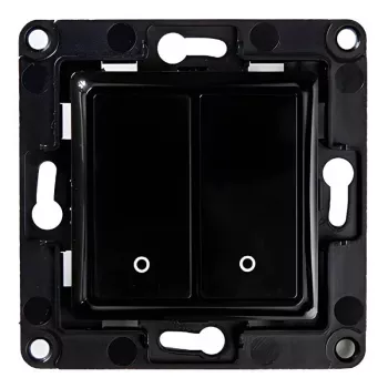 Valguslüliti Shelly Wall Switch 2 Must Juhtnupud Ühilduvus Shelly 2.5
