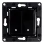 Valguslüliti Shelly Wall Switch 2 Must Juhtnupud Ühilduvus Shelly 2.5