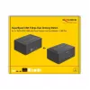DeLOCK USB kahekordne dokkimisjaam 2 x SATA HDD SSD kloonimisfunktsiooniga ja kaardilugejaga