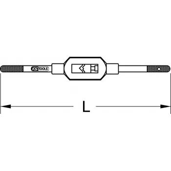 KS Tools reguleeritav kraani võti M3-M12 (331.0013)