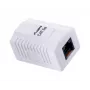 Lanberg OU5-0001-W pistikupesa karp RJ-45 valge