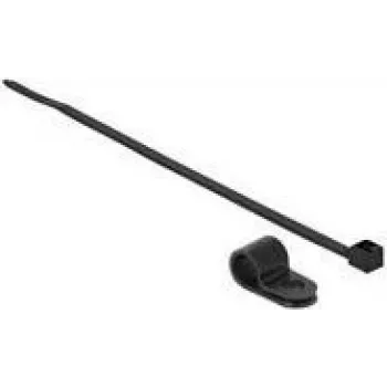Kruvikinnitusega kaabliside DeLOCK 18868 Nailon Must 24mm 10 tk