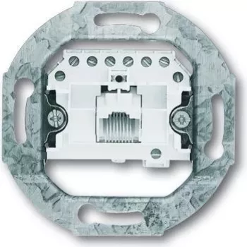 Busch-Jaeger 0230-0-0227 Hall - Valge pistikupesa (2CKA000230A0227)