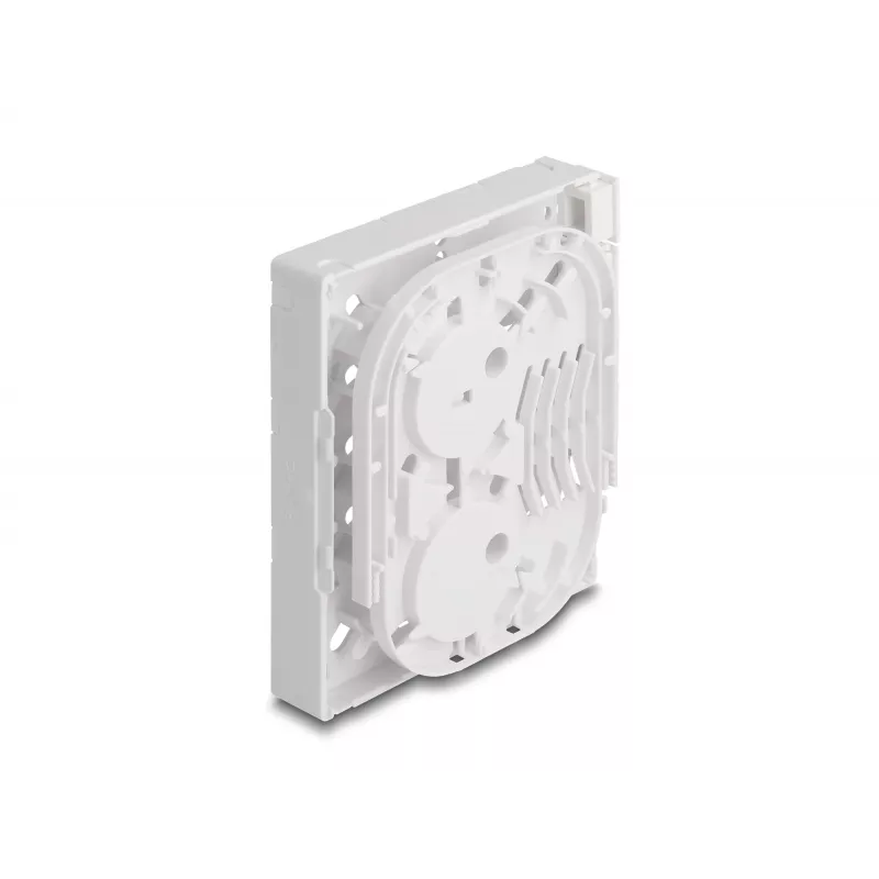 DeLOCK optilise kiu ühenduskarp FTTH seinale paigaldatav 4 x SC Simplex LC Duplex valge