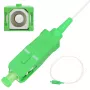 Pigtail SC/APC Single-mode Extralink G.657.A1 900µm FTTH 1.5m, Easy strip, valge