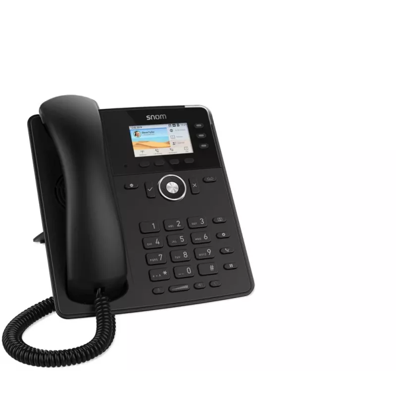 Snom D717 lauatelefon IP-telefon must 3 liini TFT