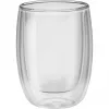 Borosilikaatklaasist kaheseinaline anum ZWILLING 39500-076, 200 ml, läbipaistev, komplektis 2 tk