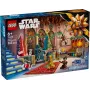 LEGO Star Warsi ehitusmänguasi 2025. aasta advendikalender — komplekt 75418, hooajalised ehitatavad minifiguurid ja mudelid