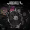 Ventilaator Corsair RS140 14 cm Must 330-1700 p/min 0,11-3,46 mmH2O