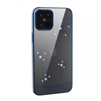 Kaitsev telefoniümbris Devia Crystal Flora iPhone 12 mini jaoks, sinine