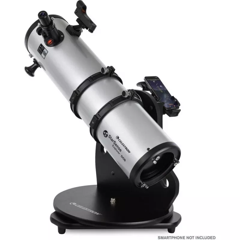 Celestron StarSense Explorer 150mm Peegelteleskoop 459x Must, Hõbedane