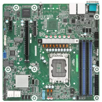 Emaplaat ASRock EC262D4U Intel C262 LGA 1700 micro ATX, 4× DDR5 DIMM, 8× SATA III, 2× LAN, 1× M.2