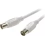 Speaka Professional SP-7869952 Koaksiaalkaabel Valge