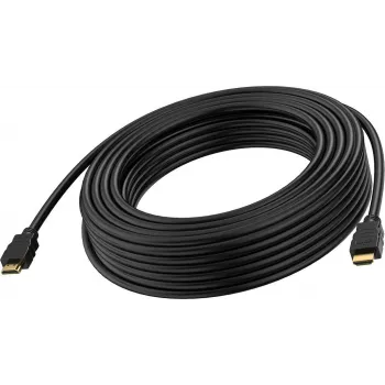 VISION - Highspeed - HDMI-Kabel - HDMI männlich zu HDMI männlich - 10,0m - Doppelisolierung - Schwarz - Bandbreite von 48 Gbps, Support von 8K 60 Hz (