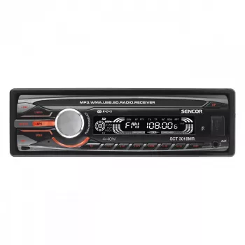 Autoradio + kaugjuhtimispult SCT 3018MR USB SD MMC