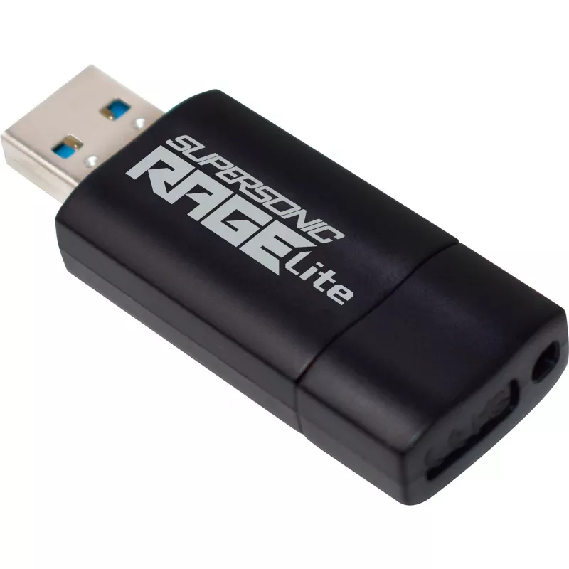 Patriot Rage Lite 512GB 120 MB/S USB 3.2 sissetõmmatav must (PEF512GRLB32U)