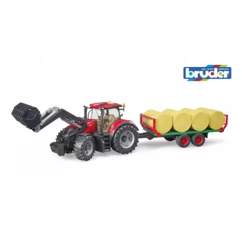 Toy play vehicle and play track BRUDER 3198, plastik, red, recommended age 3+